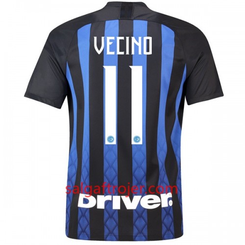 Inter Milan Fodboldtrøjer Vecino 11 Hjemmebanesæt 2018/19 Kort ærmer Inter Milan Fodboldtrøjer Vecino 11 Hjemmebanesæt 2018/19 Kort ærmer